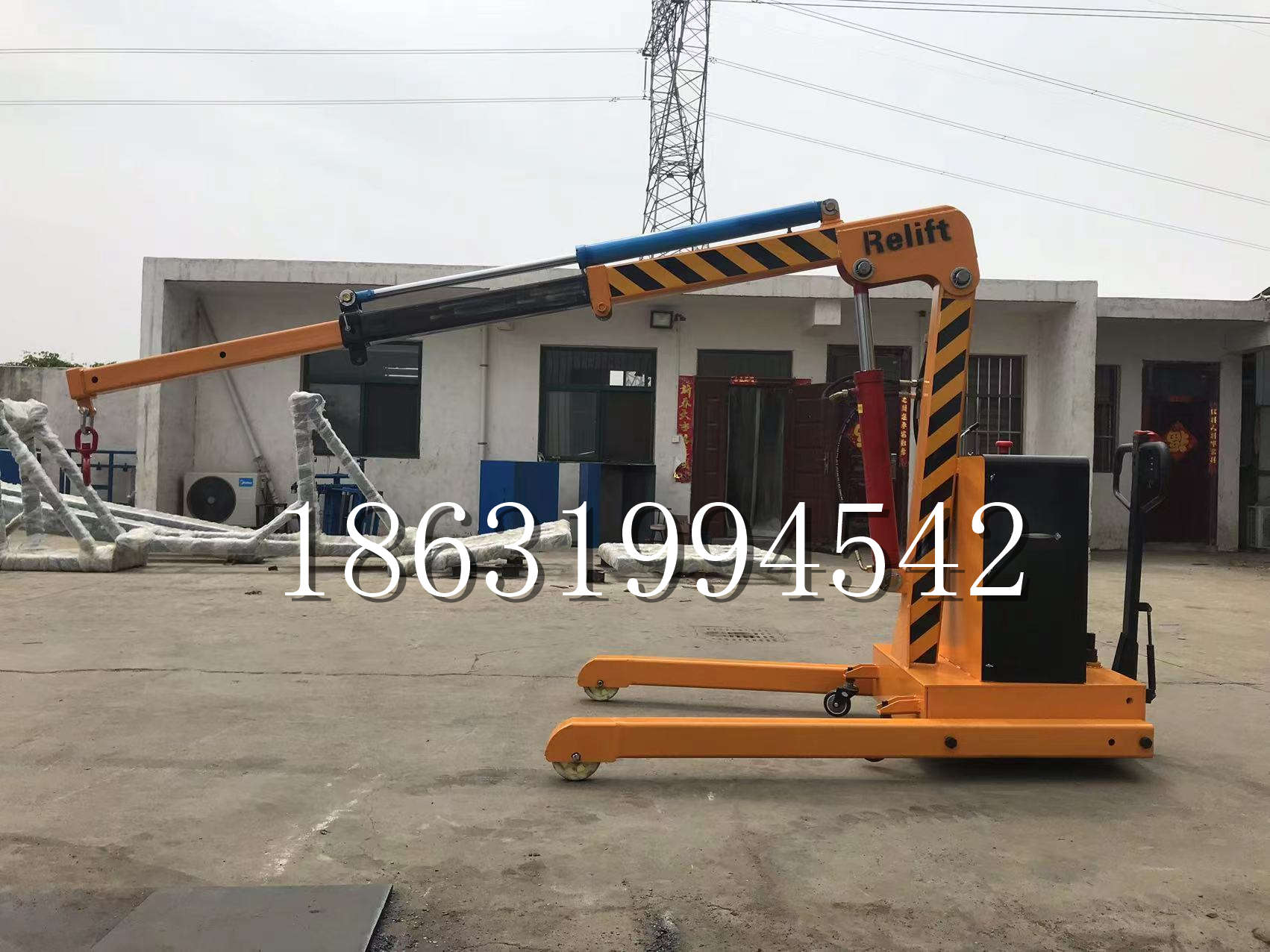 阿荣旗久征定做3吨三轮随车吊 农用园林绿化移树吊 平板工程用小吊机